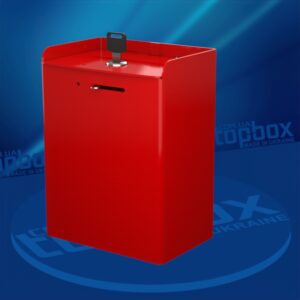 Коробка для збору пожертвувань 150x200x100 мм, об'єм 3 л.