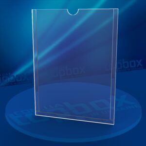 Кишеня самоклеючий на стенд під формат А5 (150x210) вертикальна. Глибина 2 мм