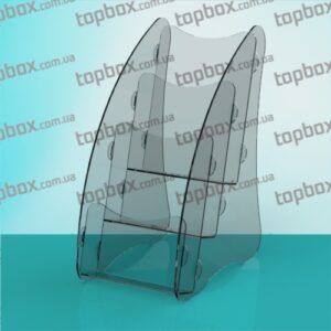 Буклетниця з 3 відділеннями під формат А6