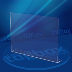 Скло для касової зони розміром 400x300 мм