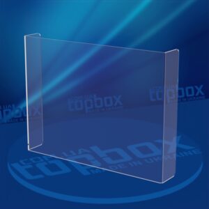 Захисне скло для магазину розміром 400x300 мм